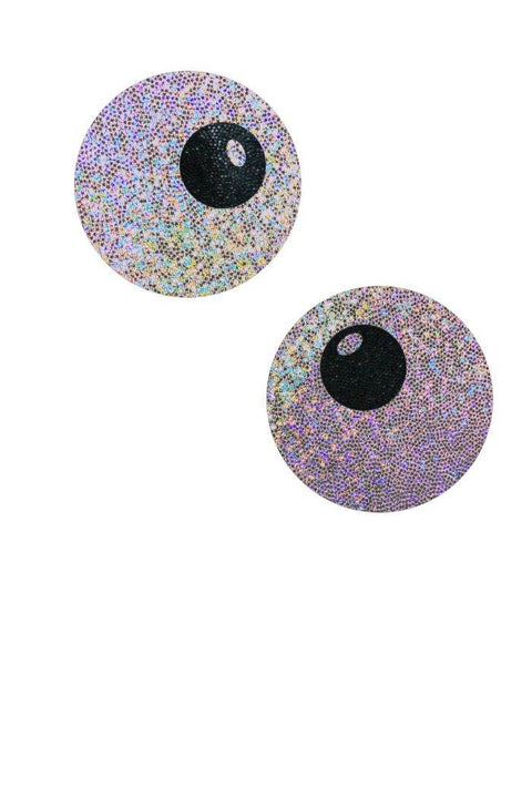 Lilac Spooky Eyes Pasties - Coquetry Clothing