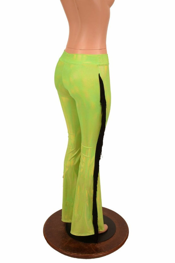 Lime Holo Fringe Solar Flares - Coquetry Clothing