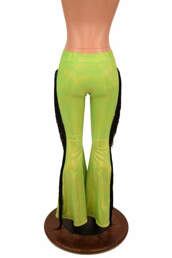 Lime Holo Fringe Solar Flares - 5