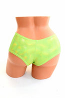 Lime Holographic Cheekies - Coquetry Clothing