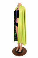 Lime & Neon Melt Reversible Hoodless Cape - Coquetry Clothing