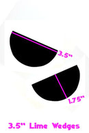Lime Wedge Pasties - Coquetry Clothing