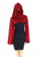Little Red Riding Hood Velvet Bolero - Coquetry Clothing