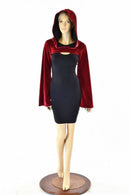 Little Red Riding Hood Velvet Bolero - Coquetry Clothing