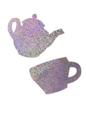 Lilac Holographic Tea for Two Pasties - 1