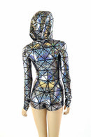 Long Sleeve Hoodie Romper - Coquetry Clothing