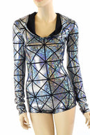 Long Sleeve Hoodie Romper - Coquetry Clothing