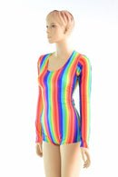 Long Sleeve Rainbow Romper - Coquetry Clothing