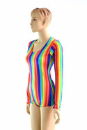 Long Sleeve Rainbow Romper - 1
