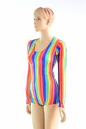 Long Sleeve Rainbow Romper - 4