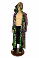 Long Sleeve Reversible Hooded Duster - Coquetry Clothing