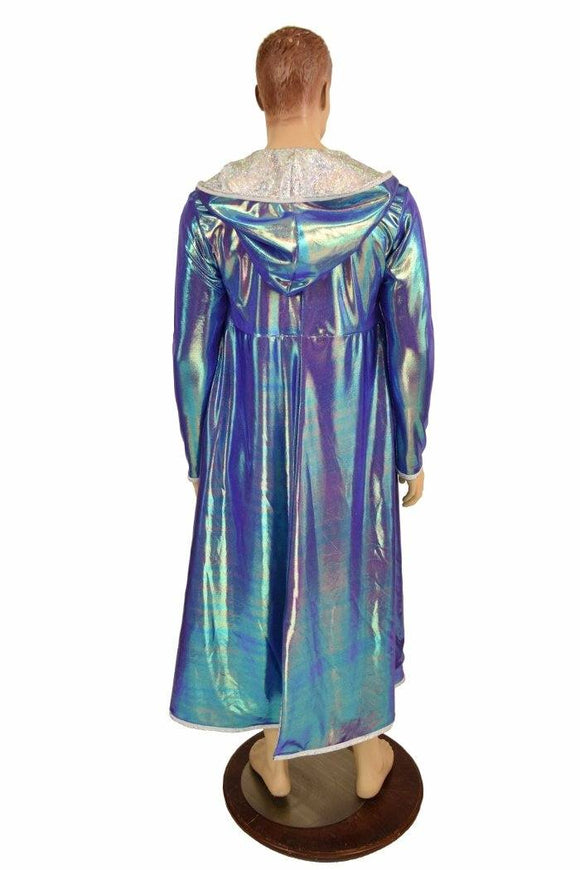 Long Sleeve Reversible Hooded Duster - Coquetry Clothing