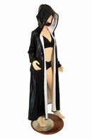 Long Sleeve Reversible Hooded Duster - Coquetry Clothing