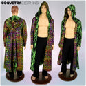 Long Sleeve Reversible Hooded Duster - 16