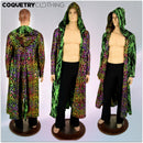 Long Sleeve Reversible Hooded Duster - Coquetry Clothing
