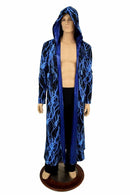 Long Sleeve Reversible Hooded Duster - Coquetry Clothing