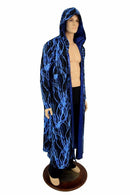 Long Sleeve Reversible Hooded Duster - Coquetry Clothing