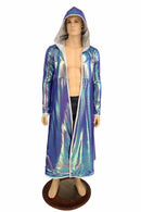 Long Sleeve Reversible Hooded Duster - Coquetry Clothing
