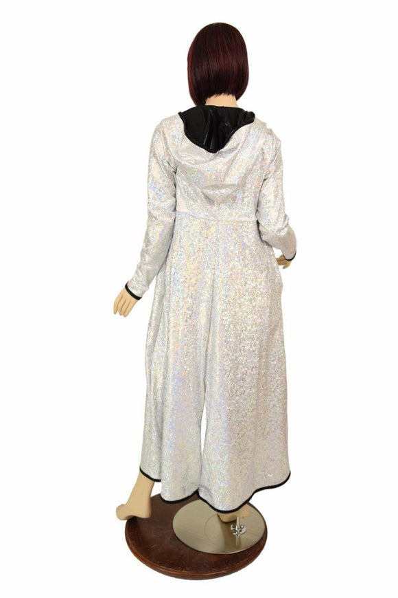 Long Sleeve Reversible Hooded Duster - Coquetry Clothing