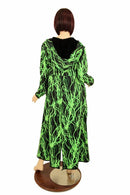 Long Sleeve Reversible Hooded Duster - Coquetry Clothing