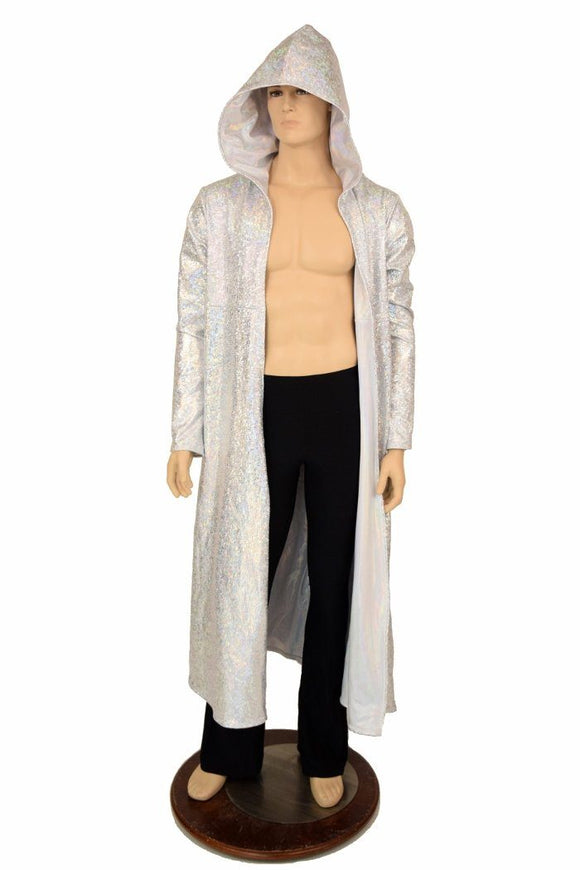 Long Sleeve Reversible Hooded Duster - Coquetry Clothing