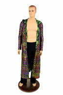 Long Sleeve Reversible Hooded Duster - Coquetry Clothing