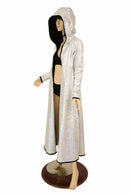Long Sleeve Reversible Hooded Duster - Coquetry Clothing