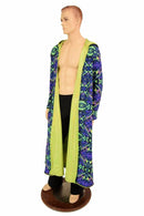 Long Sleeve Reversible Hooded Duster - Coquetry Clothing