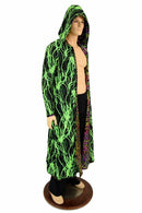 Long Sleeve Reversible Hooded Duster - Coquetry Clothing
