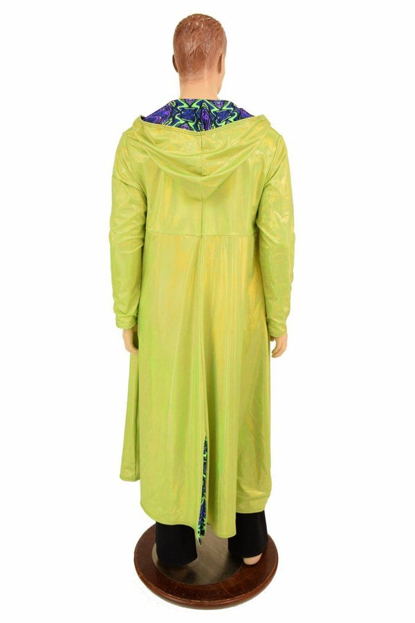 Long Sleeve Reversible Hooded Duster - 4