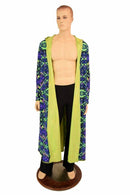 Long Sleeve Reversible Hooded Duster - Coquetry Clothing