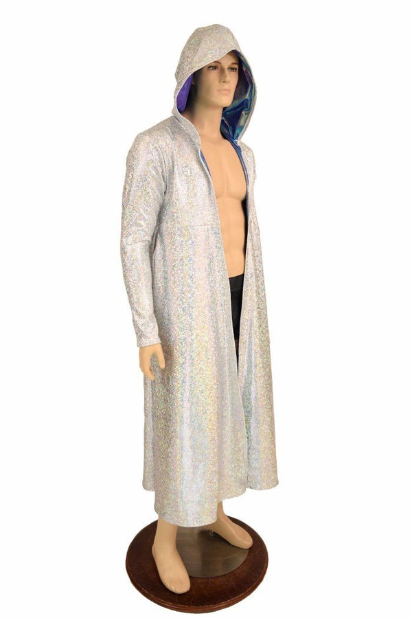 Long Sleeve Reversible Hooded Duster - 6