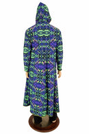 Long Sleeve Reversible Hooded Duster - Coquetry Clothing