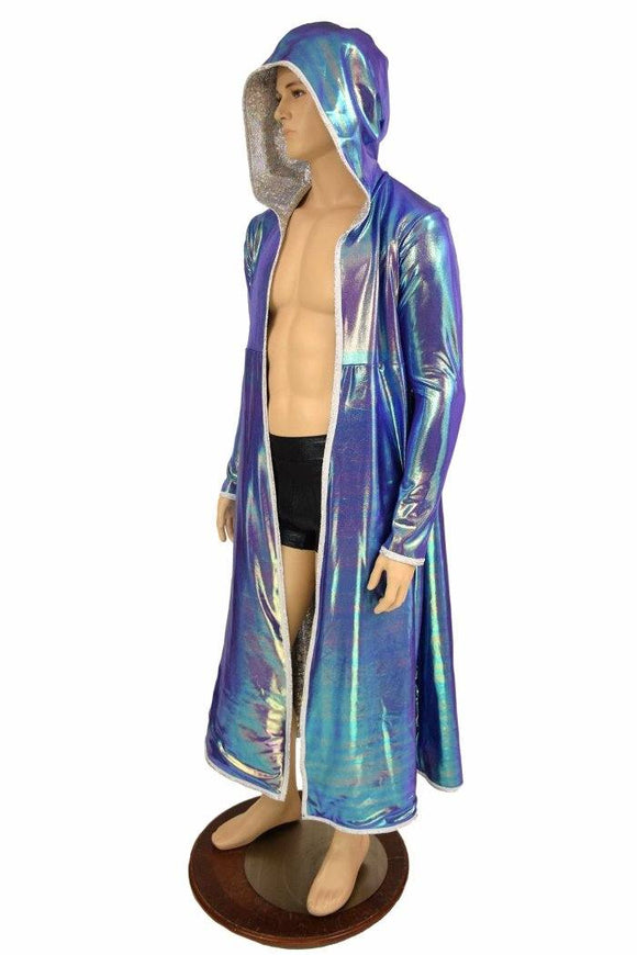 Long Sleeve Reversible Hooded Duster - Coquetry Clothing