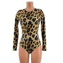 Long Sleeve Romper with Siren Cut Leg, Crew Neck, and Back Zipper - Coquetry Clothing