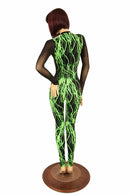 Long Sleeve Side Panel Catsuit - Coquetry Clothing