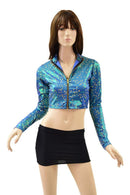 Long Sleeve Stella Crop in Stardust - Coquetry Clothing