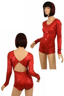 Long Sleeve Twist Back Romper - Coquetry Clothing