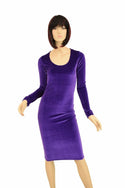 Long Sleeve Wiggle Dress - 2