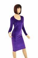 Long Sleeve Wiggle Dress - 3