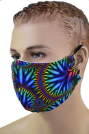 Lot of 12 Random Selection Spandex + 100% Cotton Face Mask - Coquetry Clothing
