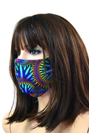 Lot of 12 Random Selection Spandex + 100% Cotton Face Mask - Coquetry Clothing