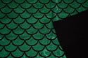 Green Dragon Scale Fabric - 5