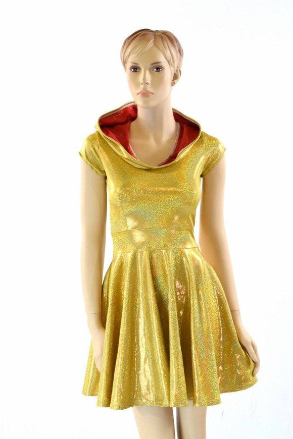 Maneki Neko Hoodie Skater Dress - Coquetry Clothing
