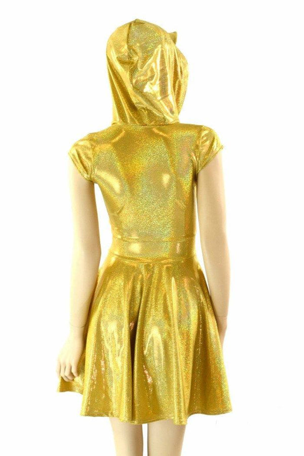 Maneki Neko Hoodie Skater Dress - 2