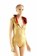 Maneki Neko Zipper Front Romper - Coquetry Clothing