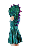Mardi Gras Dragon Skater Dress - 5