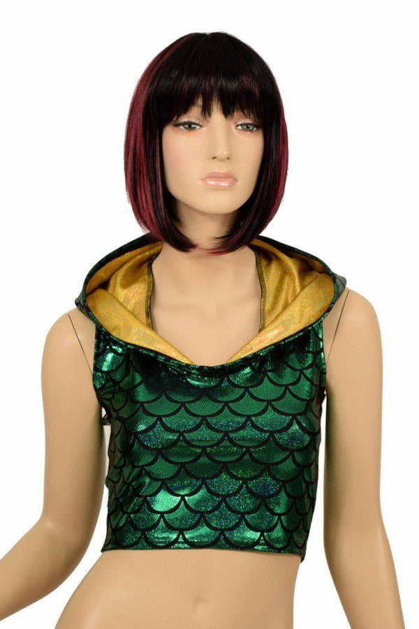 Mardi Gras Sleeveless Dragon Crop - 7