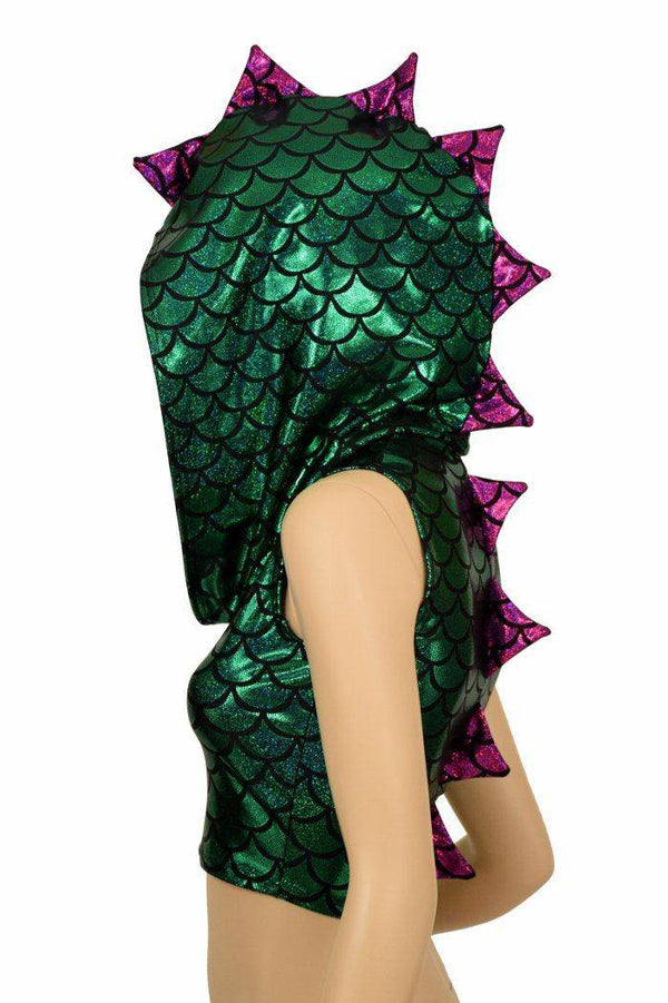 Mardi Gras Sleeveless Dragon Crop - 5