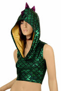 Mardi Gras Sleeveless Dragon Crop - 1